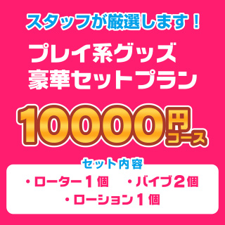 スタッフ厳選プレイ系グッズ10000円コースのアイキャッチ