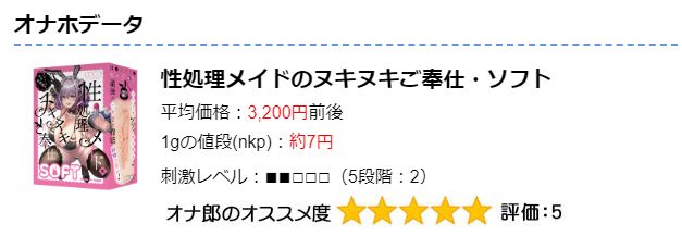 性処理メイドのヌキヌキご奉仕ソフト