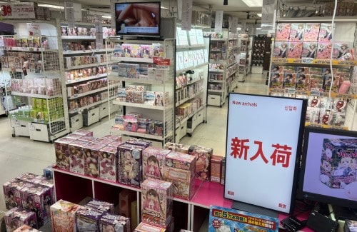 信長書店のオナホ売り場