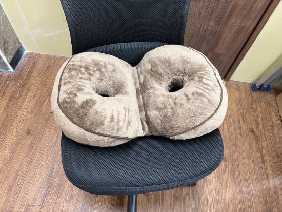 オナホクッションのカモフラージュ