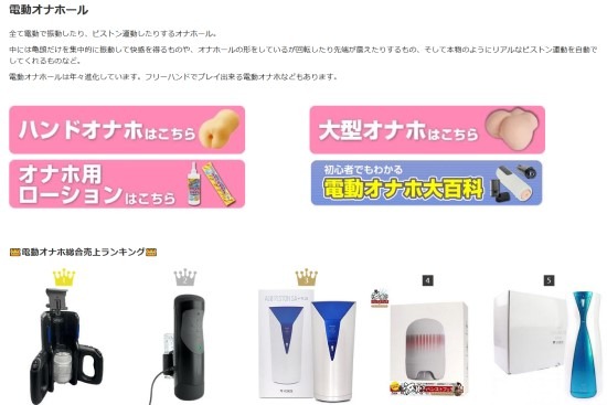 電動オナホページへのリンク画像