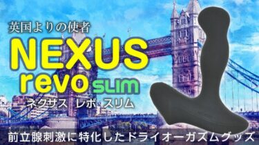 ネクサスレボ スリム ｜ 前立腺マッサージ器世界No.1ブランド「NEXUS（ネクサス）」【ドライオーガズムおすすめ】