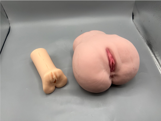 大型オナホとのサイズ比較画像