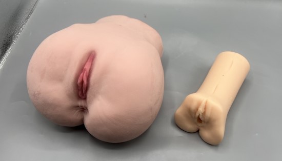 大型オナホとオナホの大きさ比較画像