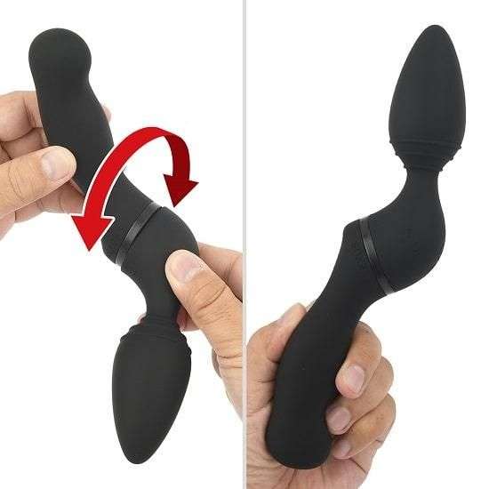本製品の特徴である変形